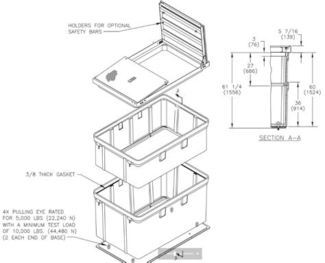 ansi tier 22 quazite box